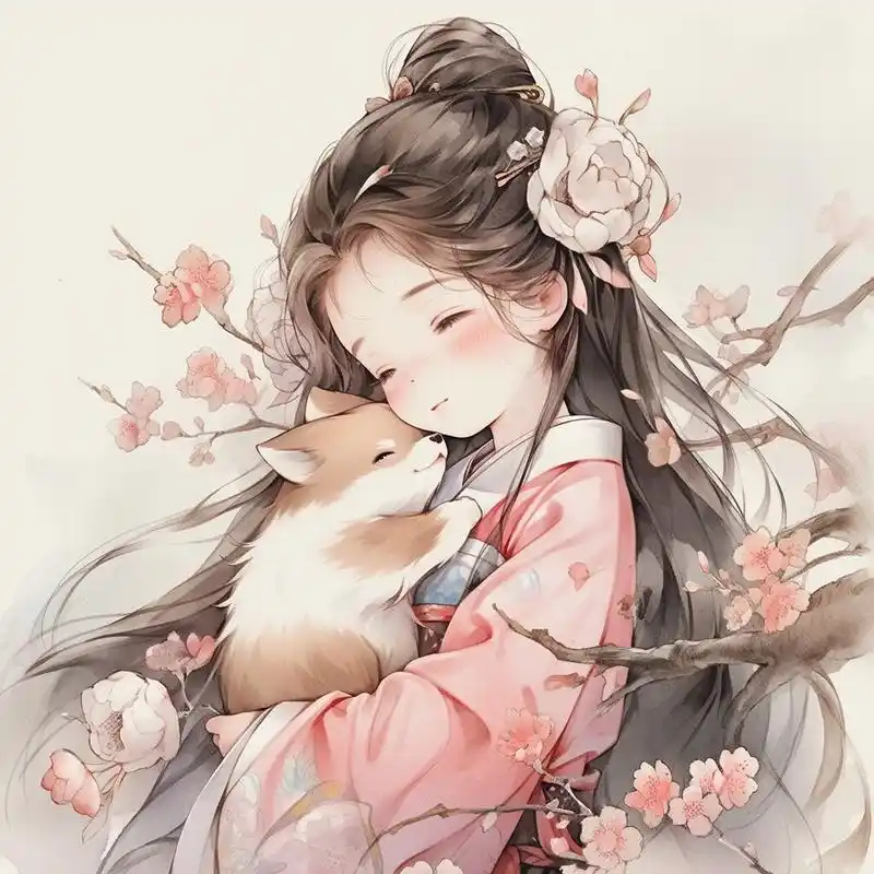 萌系古风||狐族少女