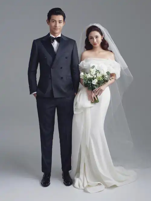 李子峰结婚拍的这套婚纱照也太