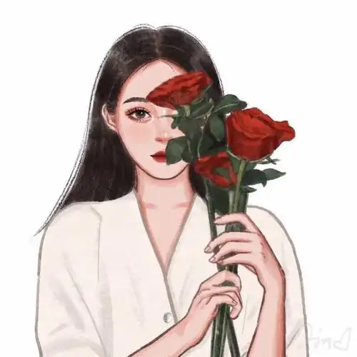 青柚1228从别致的七转采于2021-06-23 15:41:37手绘头像女头闺蜜头像