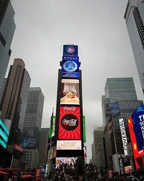 美国纪行之一 纽约时代广场