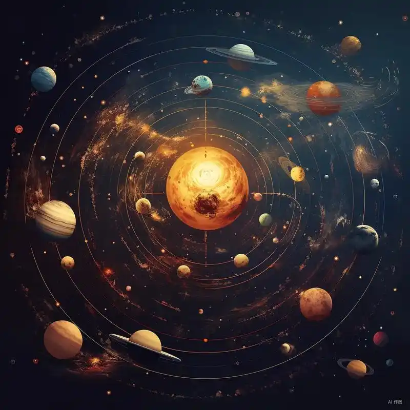 太阳系是由太阳和围绕它运行的天体组成的天文系统