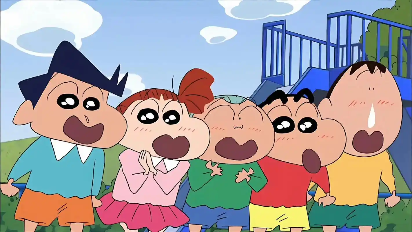 蜡笔小新壁纸来咯.#蜡笔小新 #欢迎取图 #电脑壁纸 #锁屏 - 抖音