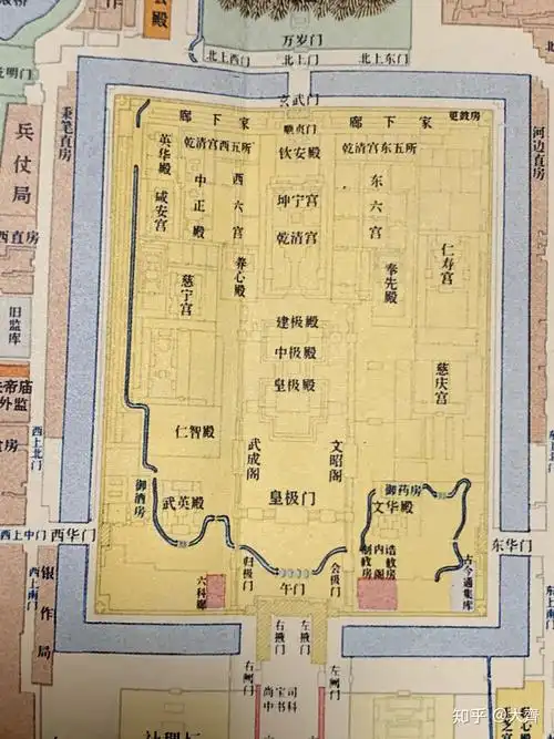 明代皇城地图是怎样的