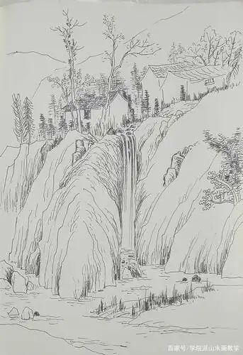 投稿_漫空客山水画图片大全大图简笔画_拍拍资料库简单山水画简杯画