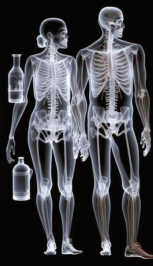 透明人体骨骼视觉艺术博物馆