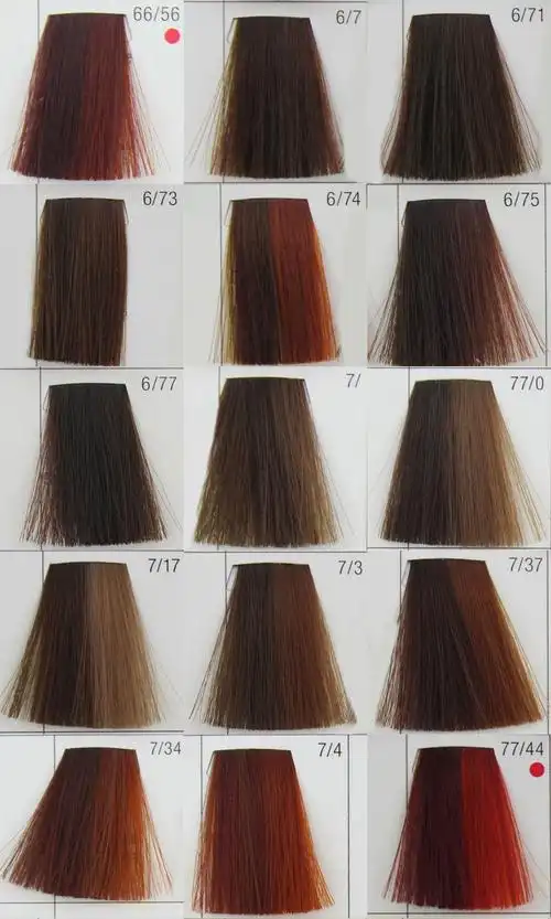 倍佳染发膏60g染膏染发剂覆盖白发染发焗油膏 55/46紫红色/色【图片