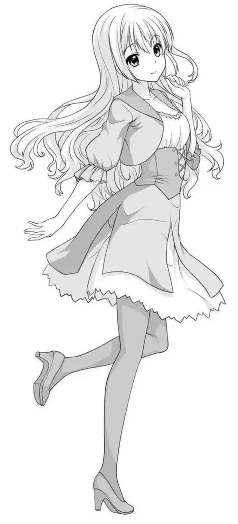 简单易学,包含漫画人物-美少女-q版绘制的方方面面,适合喜欢动漫人物