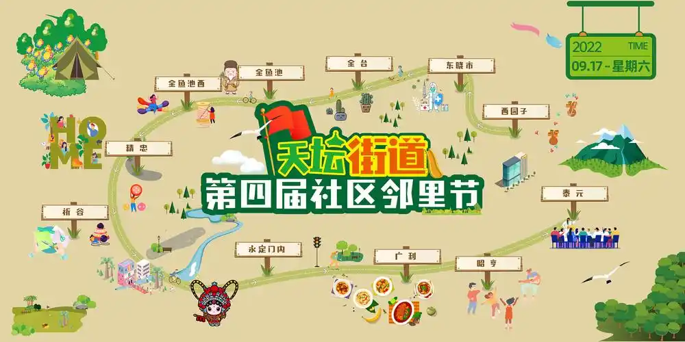 老街坊:天坛街道第四届社区邻里节来啦!