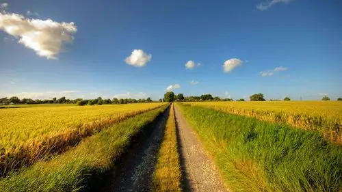 大自然唯美绿色田园风光图片电脑桌面壁纸下载