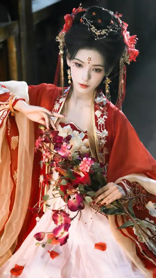 张予曦红衣古装美到我失语