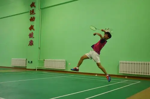 写美篇 2018年参加医院相约春天,健康同行职工羽毛球友谊赛