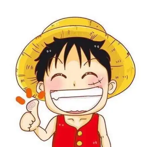 路飞可爱头像o海贼王