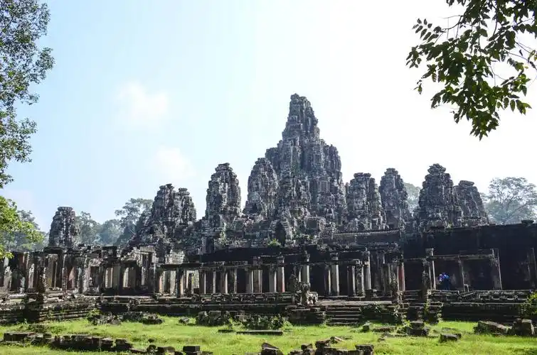 柬埔寨著名景点一吴哥.