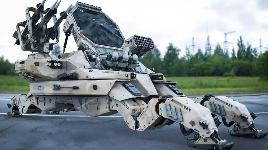 酷世界军用地面机器人已发展到这样的程度