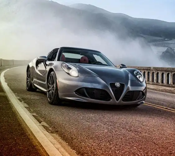 阿尔法罗密欧,酷炫跑车,豪华轿车,名车,超级跑车,汽车,960x854,黄色