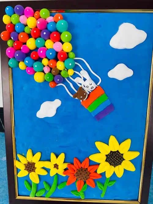 『奇妙粘土 创意无限』—— 会川幼儿园教师黏土画创作展