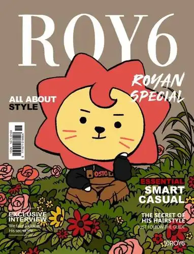 莱阳登上时尚杂志封面 摆出和王源爸爸一样可爱的姿势