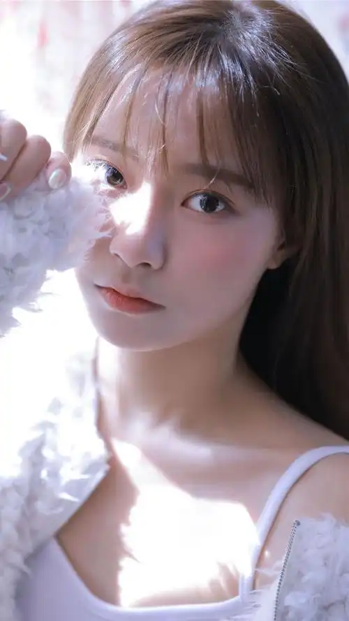 邻家女孩风格的美少女写真