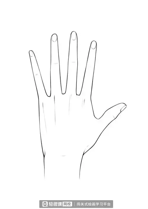 手该怎么画动漫人物手部画法教程