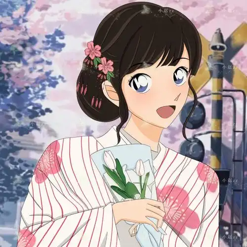 手绘头像  #头像约稿  #名侦探柯南  #柯南