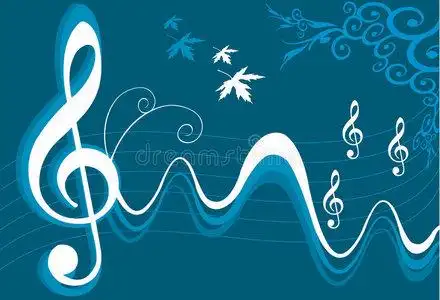 音乐的节奏,波浪与否照片