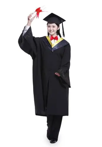 学士毕业包邮服文理工科帽学士学位垂布礼服博士学生校服