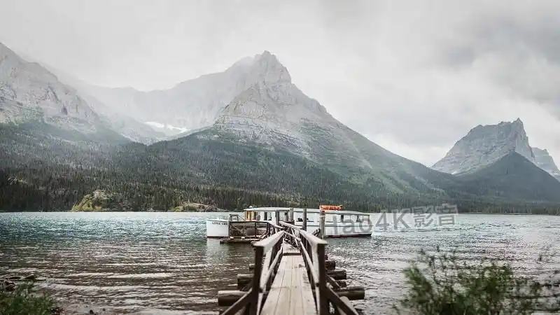 圣玛丽湖,冰川国家公园8k壁纸hao4k-7680x4320.jpg