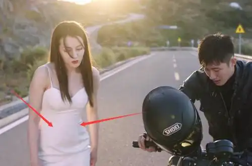 迪丽热巴饿的咕咕叫,镜头特写到肚子,不用放大看着都很真实!