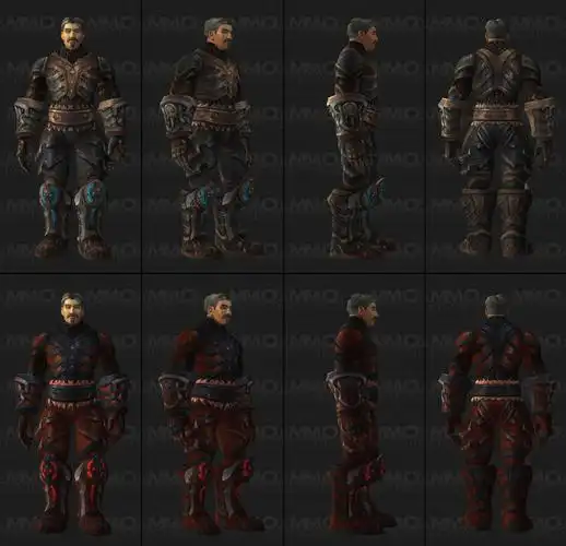 0前瞻:圣骑死骑盗贼术士t19部分模型预览