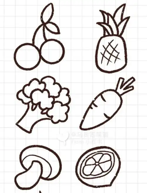 蔬菜图片大全大图简笔画蔬菜图片大全大图简笔画彩色