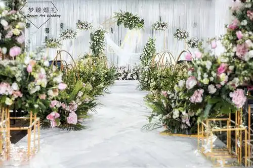 长沙婚礼策划小清新森系风格婚礼布置遇见你