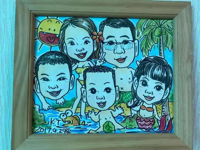 阳光一班肖像画大赛