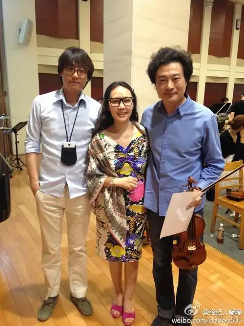 来点今天新鲜的花絮吧@方琼blog@吕思清@常石磊@指挥家张亮