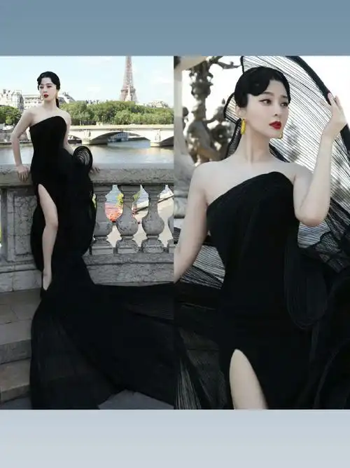 范冰冰巴黎高定时装周造型合集