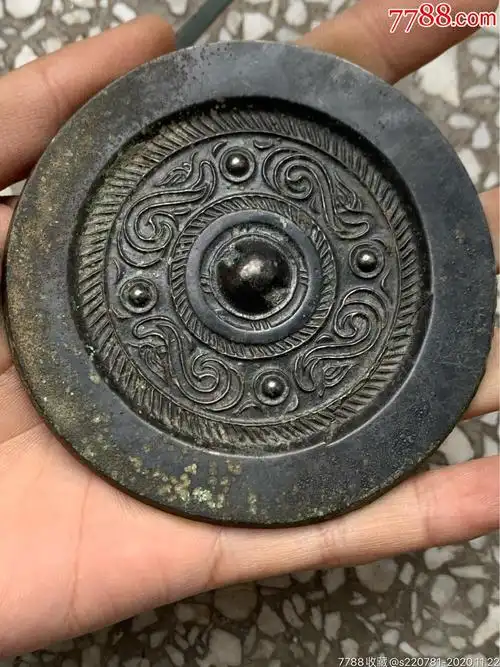 战汉四乳镜_铜镜_聚缘堂小谢【7788收藏__收藏热线】