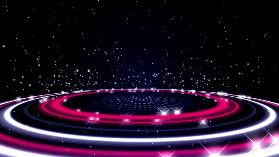 动感炫酷粒子dj酒吧舞台led视频动态背景视频特效素材-千库网