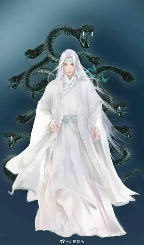 檀健次长相思白衣白发路透