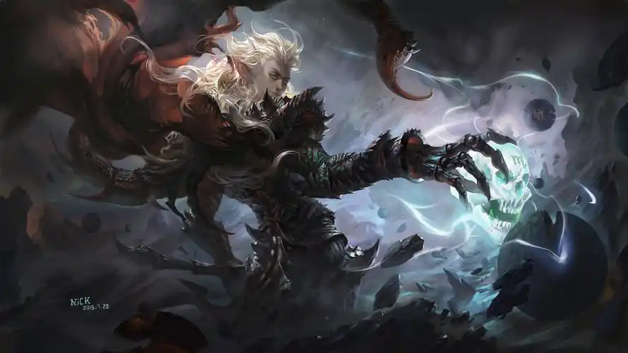 临摹-黄光剑-天蝎座(本命星座)|插画|插画习作|小佐nick - 原创作品