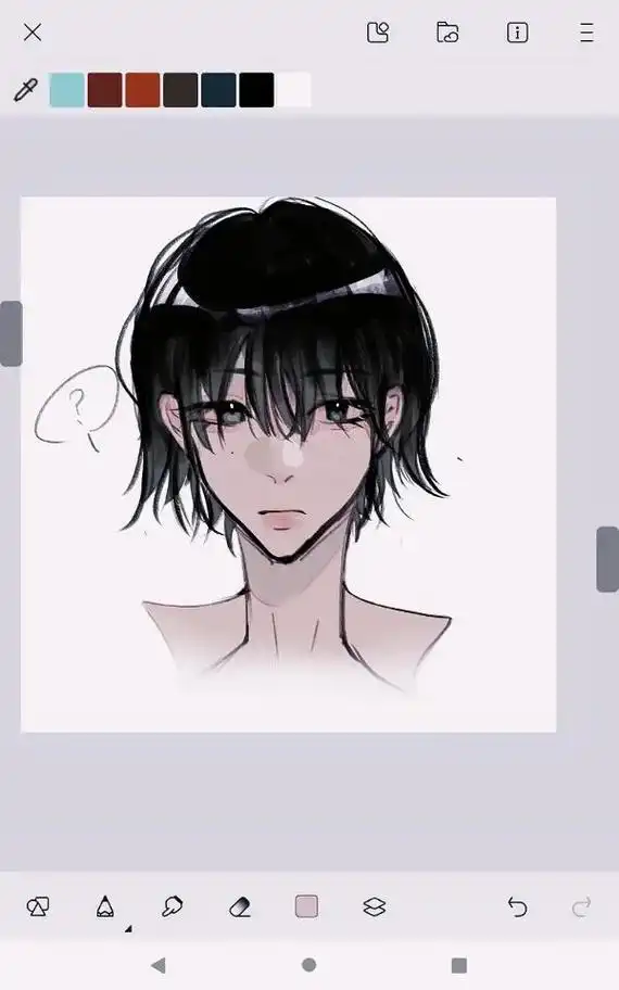 绘画 #画世界 #oc#黑毛#白毛 他猜他俩谁攻@ohh  - 抖音