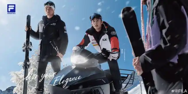 fila时尚运动代言人黄景瑜##与重力共舞