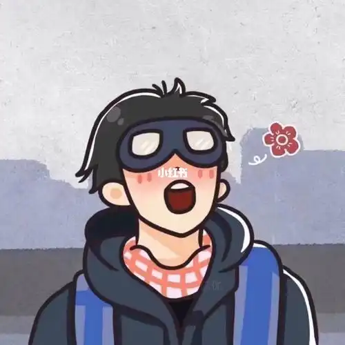 易烊千玺送你一朵小红花情侣头像