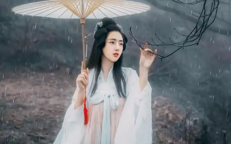 美女写真,唯美意境,古风,美女,唯美,气质,户外,古风,电脑壁纸,壁纸