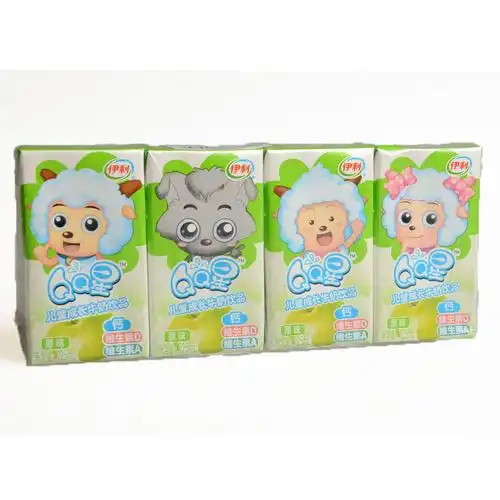 伊利qq星儿童成长牛奶原味125ml4506821