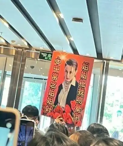 迪丽热巴粉丝活动应援