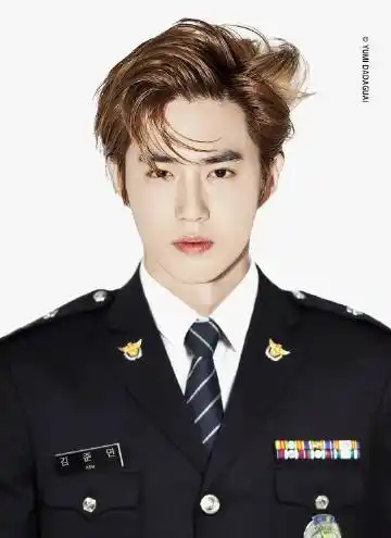 suho_lucky:       金俊勉超话 【证件照系列】 ---self