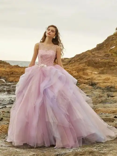 迪士尼公主系列婚纱2020年夏季人鱼公主