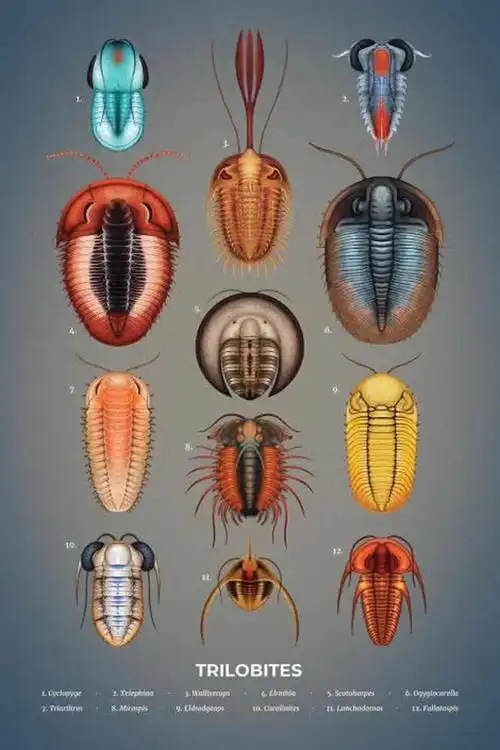 三叶虫 - 三叶虫出现在约5.