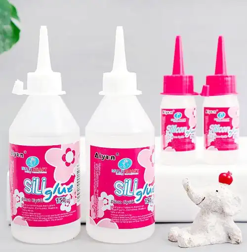 不织布手工30ml酒精胶水diy丝带