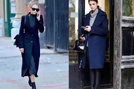 藏蓝色呢子大衣怎么搭配这几个技巧你要知道