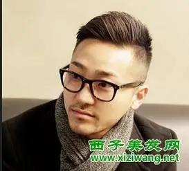 男士斜背头发型造型 绝对阳光帅气的男士发型(4)